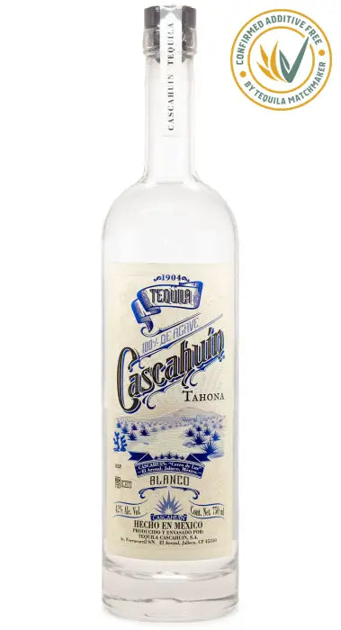 Cascahuín Tahona Blanco Tequila